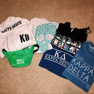 Kappa Delta 6-Piece Clothing Bundle